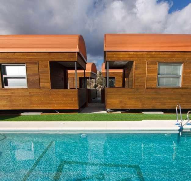 Casa Vagon Via Verde De La Sierra Ольвера Экстерьер фото
