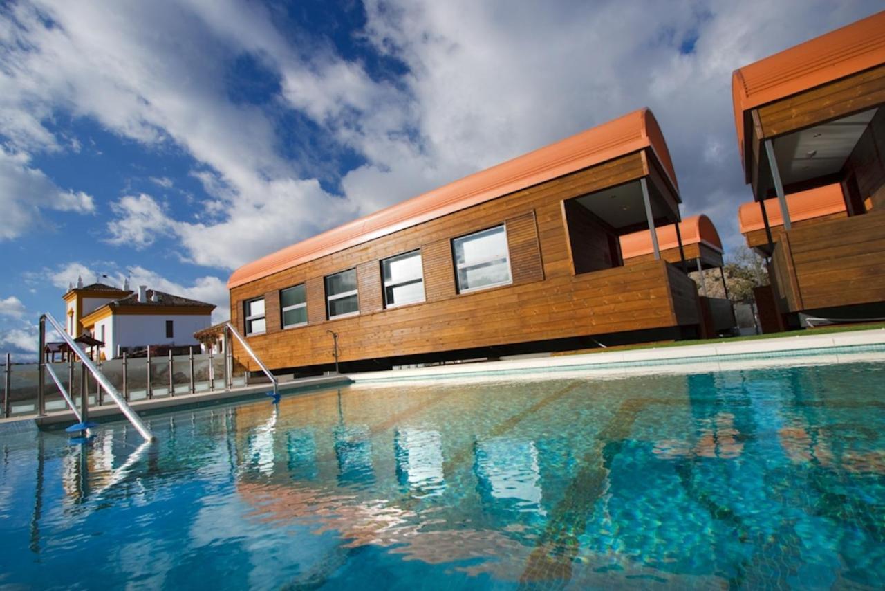Casa Vagon Via Verde De La Sierra Ольвера Экстерьер фото